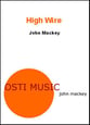 High Wire band score cover